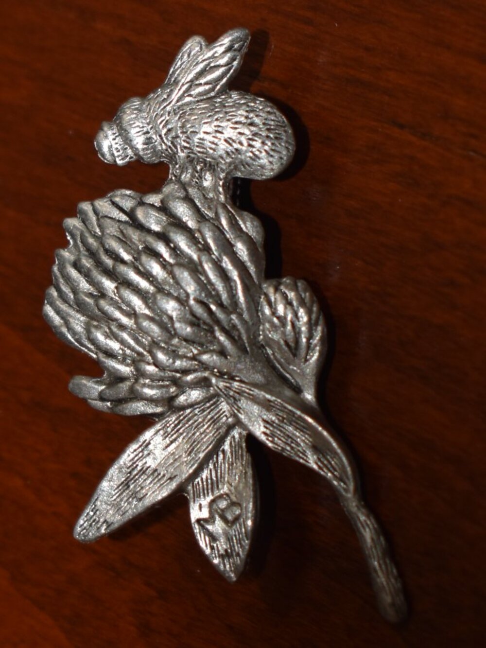Marjolein Bastin Pewter Brooch